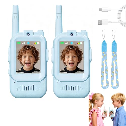 🎥📡 VideoTalk Kids Walkie-Talkie Duo (Set Of 2)
