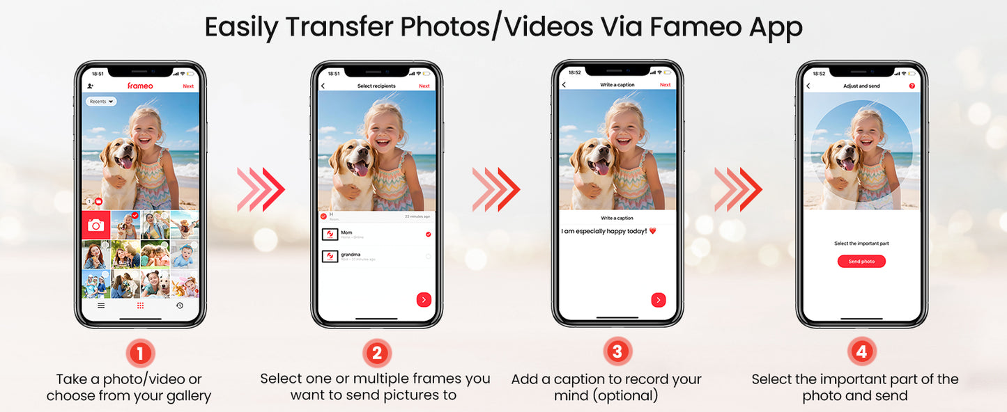🖼️✨ Frameo Moments™ 15.6” Smart WiFi Memory Frame ✨🖼️