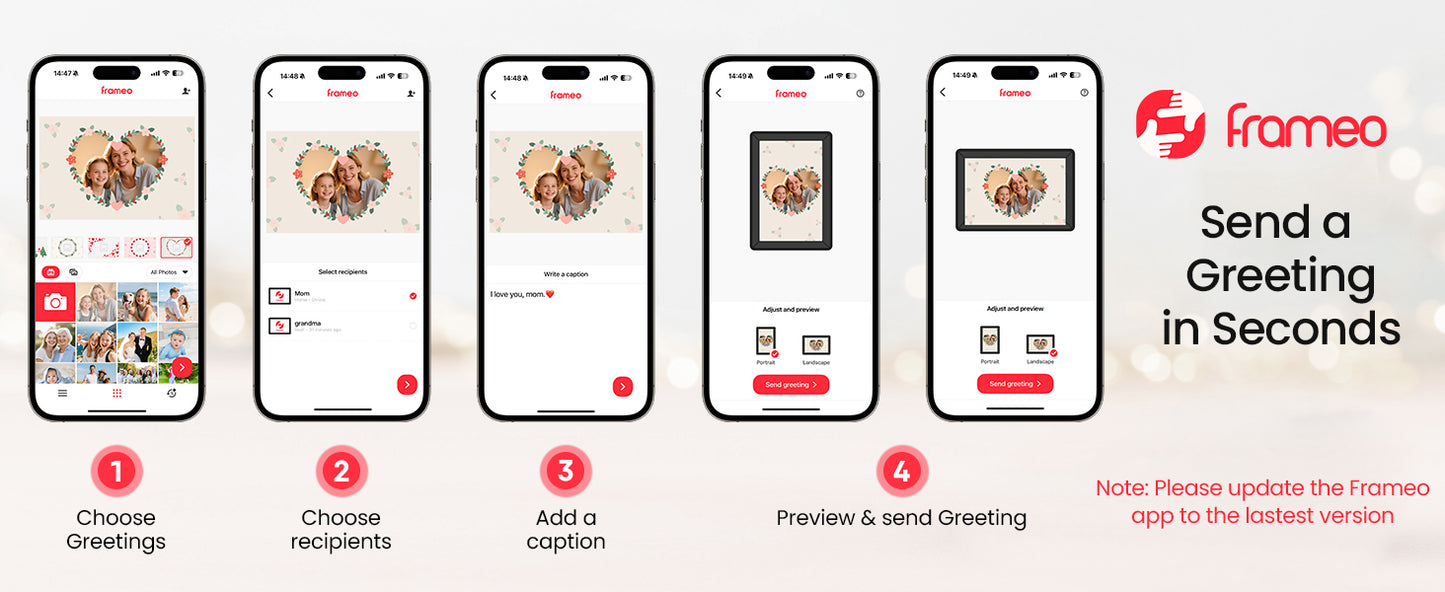 🖼️✨ Frameo Moments™ 15.6” Smart WiFi Memory Frame ✨🖼️