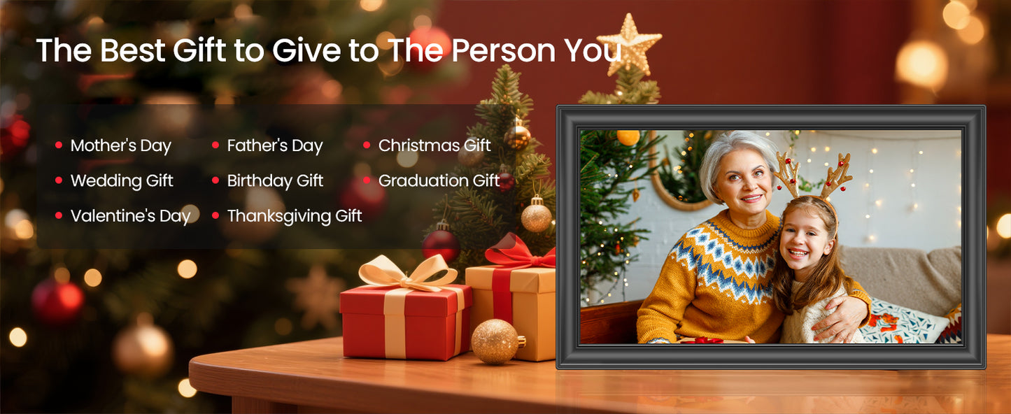 🖼️✨ Frameo Moments™ 15.6” Smart WiFi Memory Frame ✨🖼️