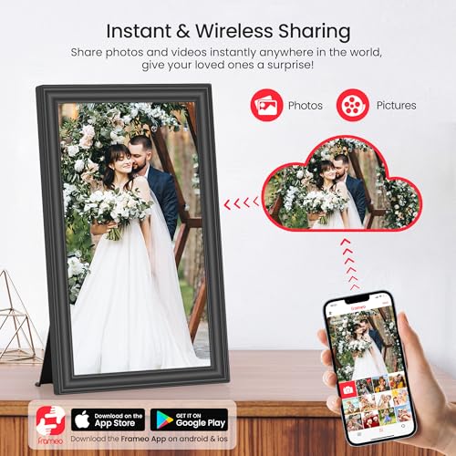 🖼️✨ Frameo Moments™ 15.6” Smart WiFi Memory Frame ✨🖼️