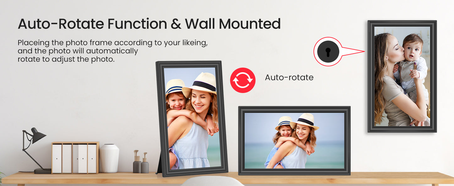 🖼️✨ Frameo Moments™ 15.6” Smart WiFi Memory Frame ✨🖼️